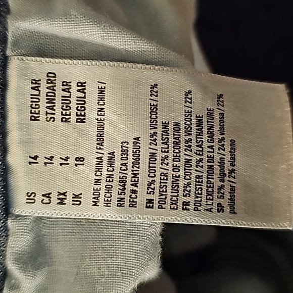 💜 AEO Hi-Rise Jeggings Super Super Stretch Jeans - Picture 6 of 6